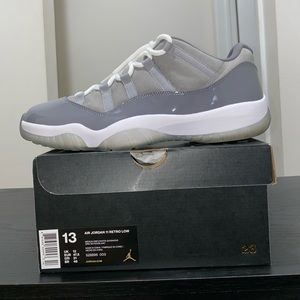Air Jordan “Cool Grey” 11 low top